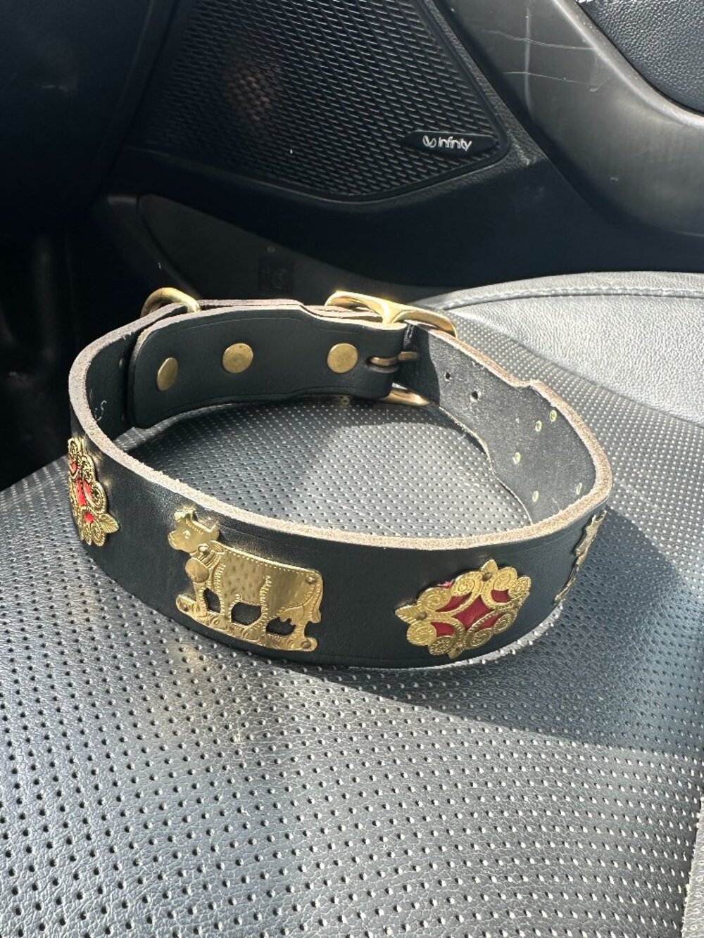 Authentic Swiss Appenzeller Dog Collar